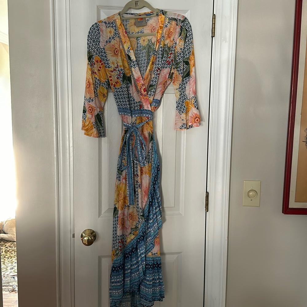 Farm Rio wrap dress